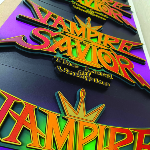 Vampire Savior arcade logo